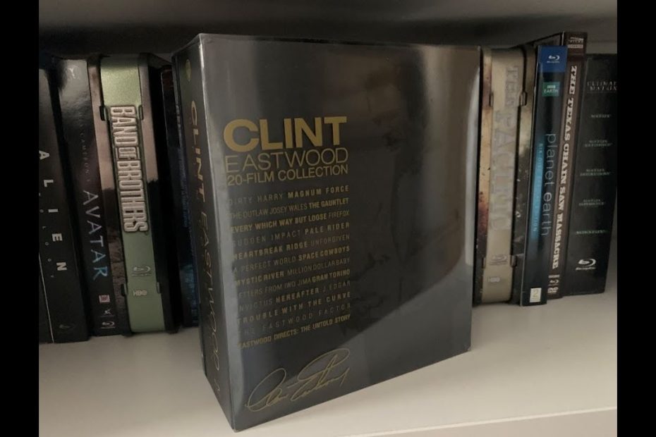 Clint Eastwood 20-Film Collection Blu Ray Unboxing