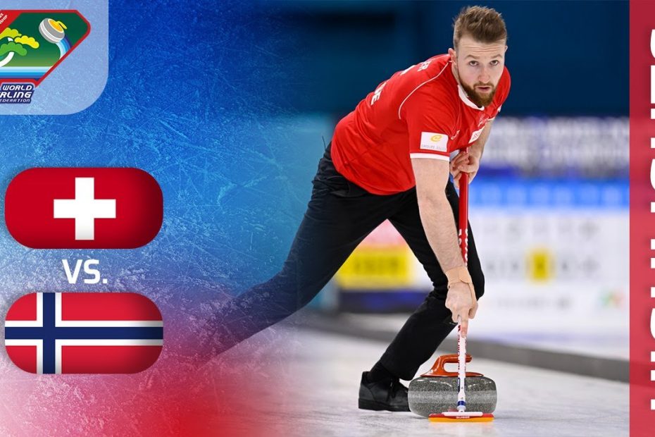 SWITZERLAND v NORWAY - Round robin - World Mixed Doubles Curling Championship 2023