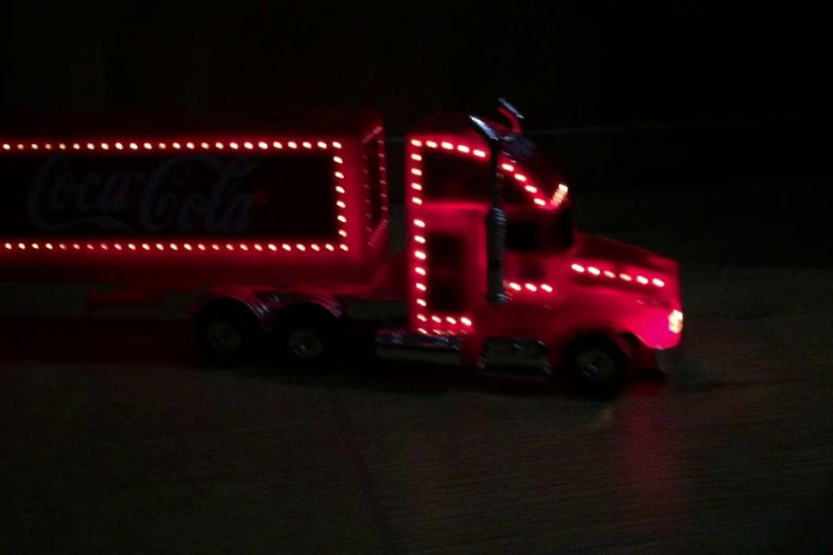 Remote Control Coca Cola Christmas Truck Model With Lights and Horn Sound - eBay
