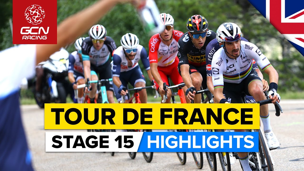 Tour de France 2021 Stage 15 Highlights | Climbers Do Battle In The Pyrenees