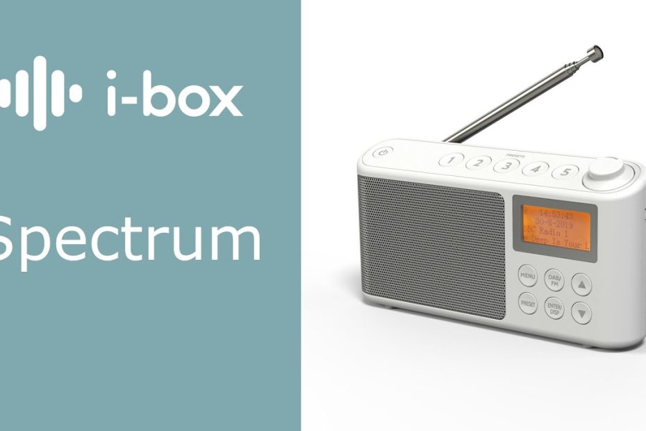 i-box Spectrum | Portable DAB Radio