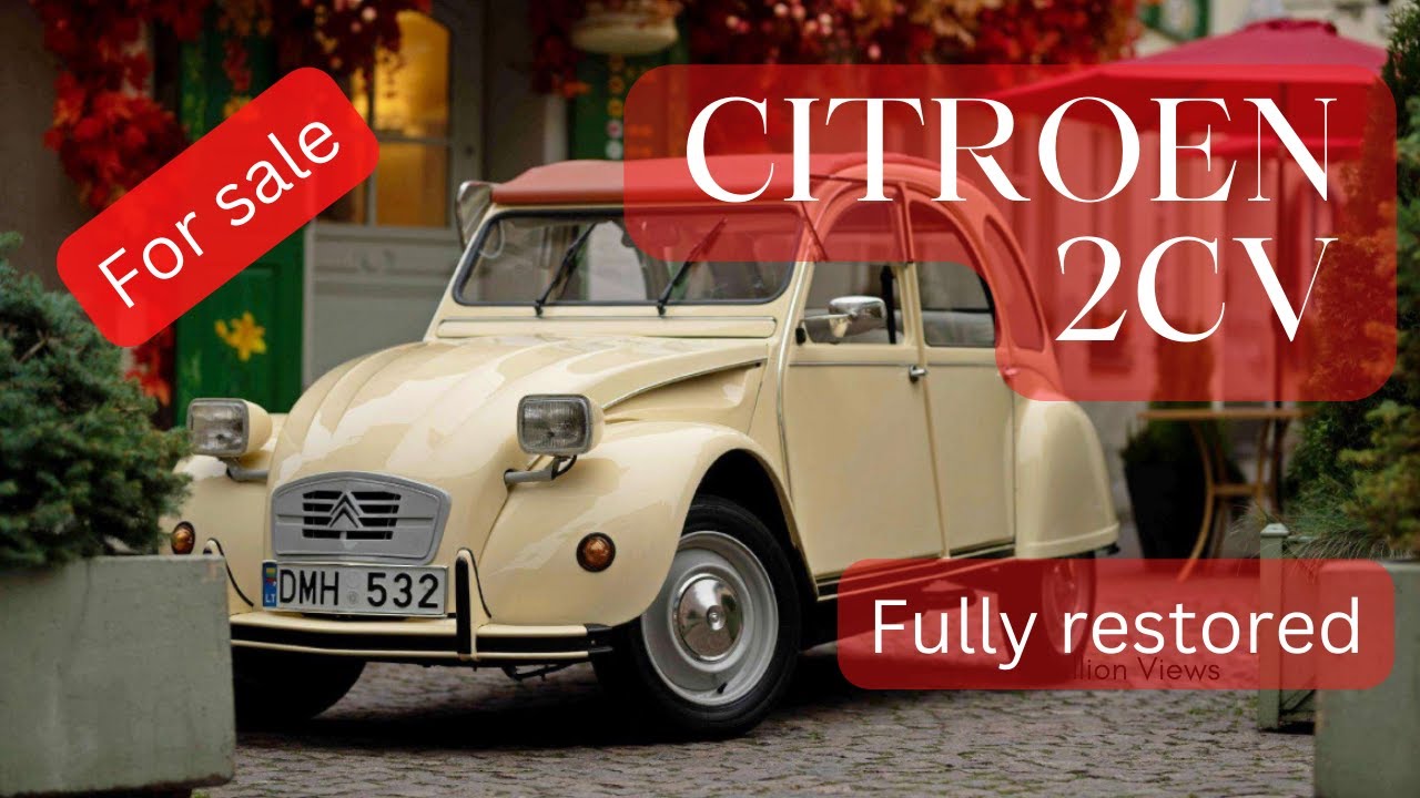 Citroen 2CV for sale | fully restored like a new car