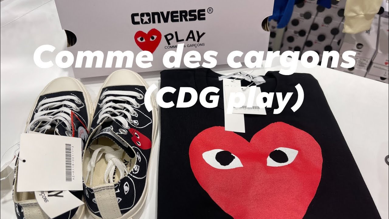 SHOPPING FOR COMME des CARGONS (CDG PLAY) || HARAJUKU , TOKYO, JAPAN || PART 5