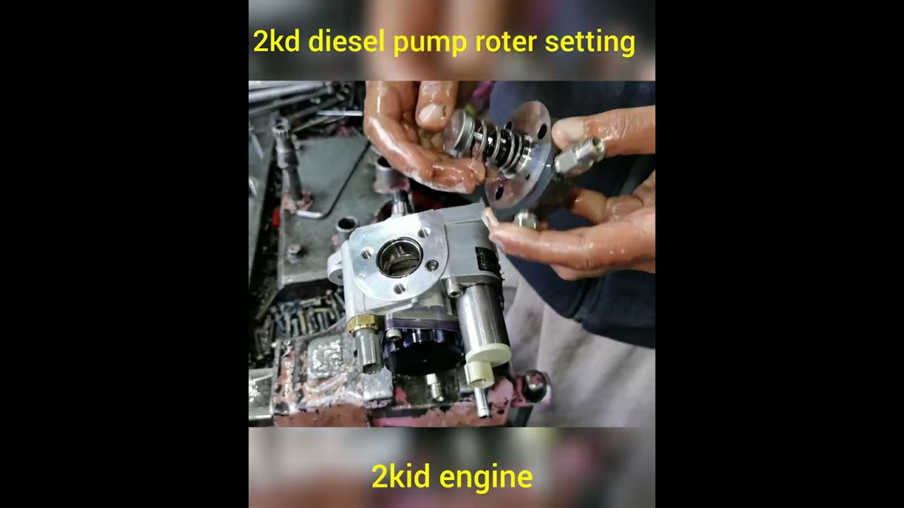 Toyota 2kd common rail diesel pump