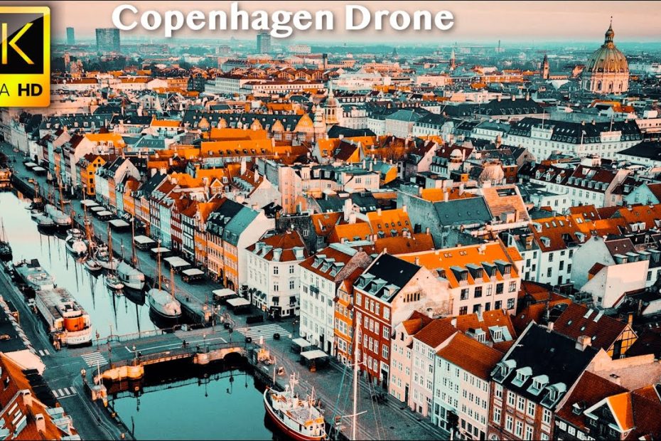 Copenhagen, Denmark - 4K UHD Drone Video