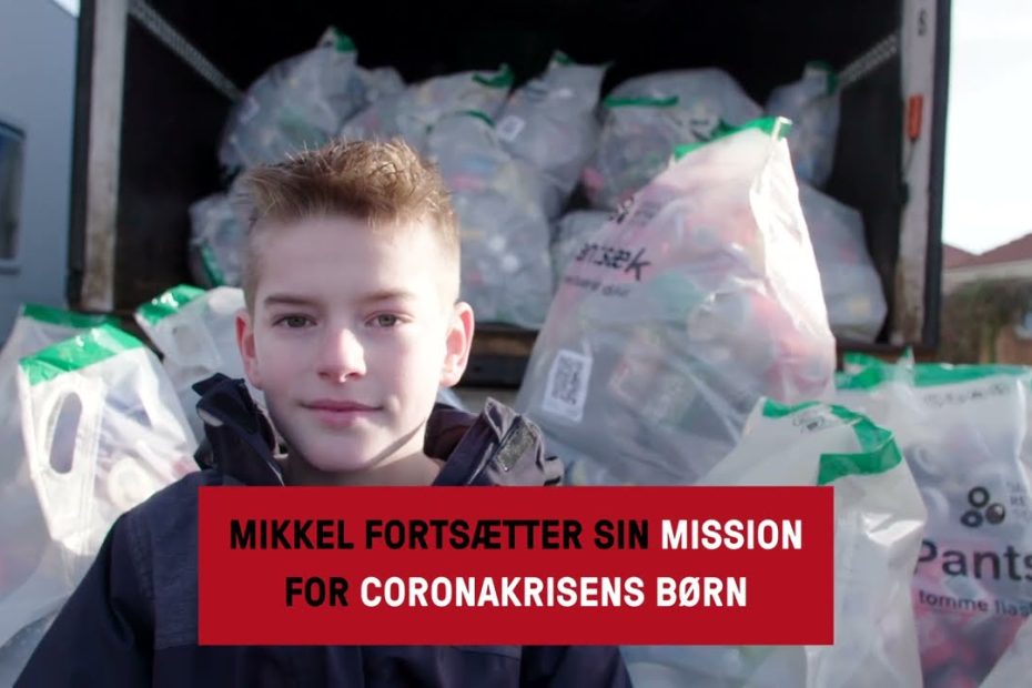 Mikkel fortsætter sin mission for corona krisens børn