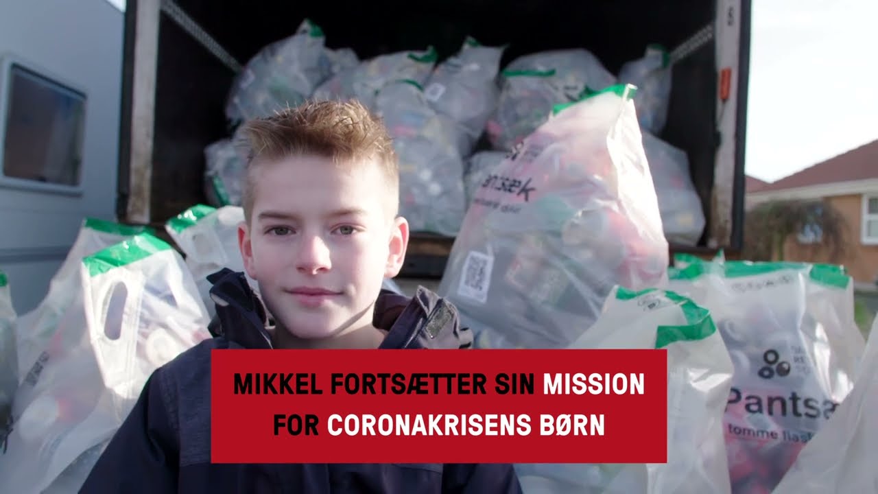 Mikkel fortsætter sin mission for corona krisens børn