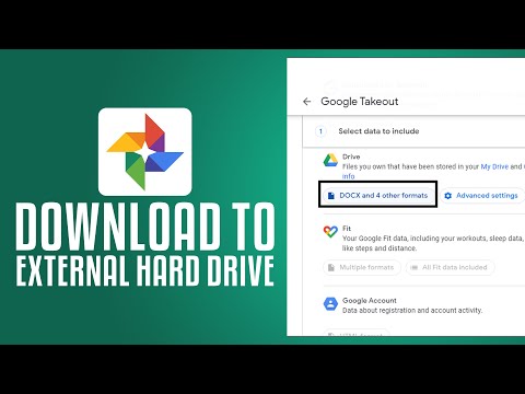 How To Download Google Photos To External Hard Drive | Complete Tutorial Step by Step