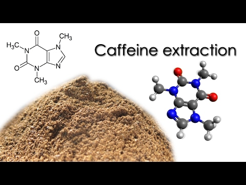 Caffeine extraction from coffee ☕????️☕