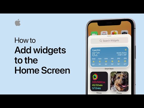 How to add widgets to the Home Screen on your iPhone | Apple Support