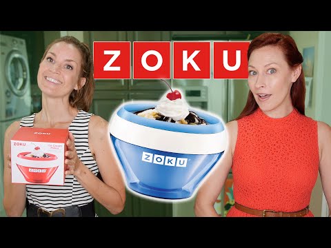 ICE CREAM in Ten Minutes??? Zoku Ice Cream Maker Review